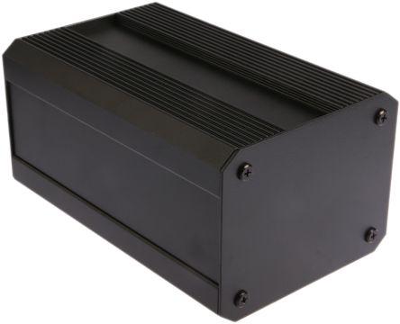 Produktbild Rs Pro Aluminium Kühlkörpergehäuse Schwarz Aussenma (Gehäuse)