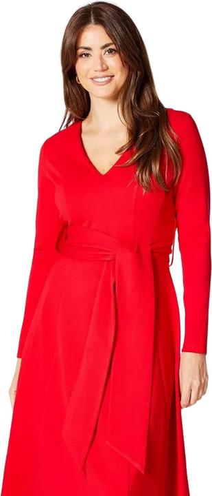 Actual product image Principles Womens/Ladies Belted Detail Seams Midi Dress (38 D)