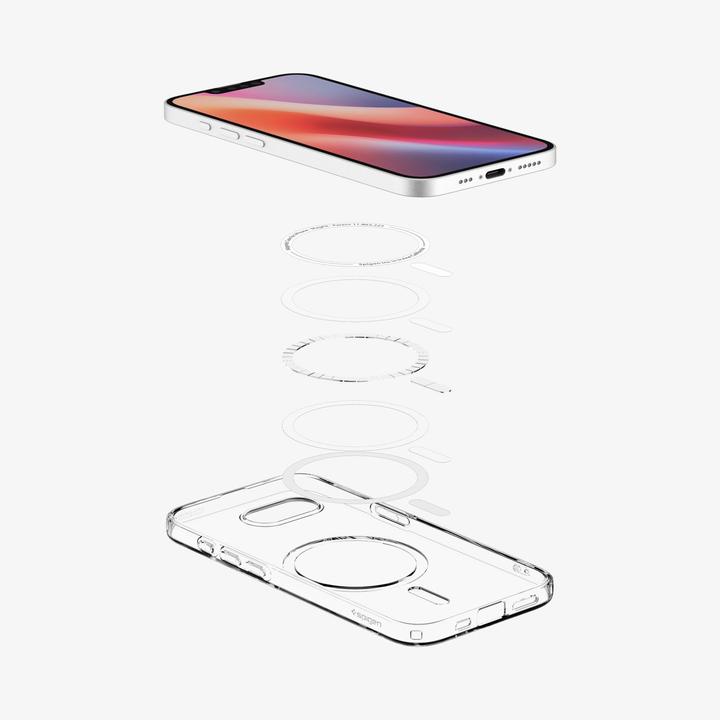Produktbild Spigen Liquid Crystal MagFit TPU Back Cover Durchsichtig Apple iPhone 16e (Apple iPhone 16e)