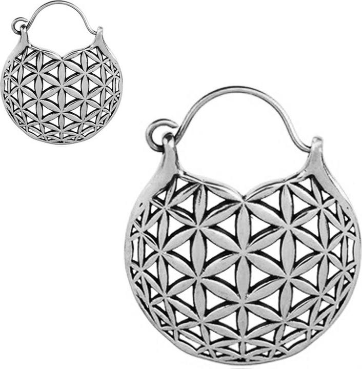 Immagine prodotto Star Piercing Orecchino d'argento Fiore della Vita (Ottone)