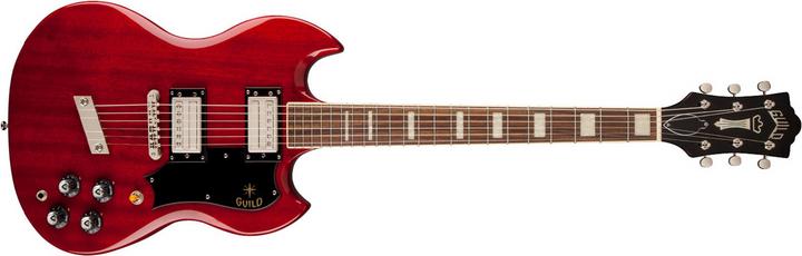 Image du produit Guild S-100 Polara CherryRed (Guitare électrique, Acajou)