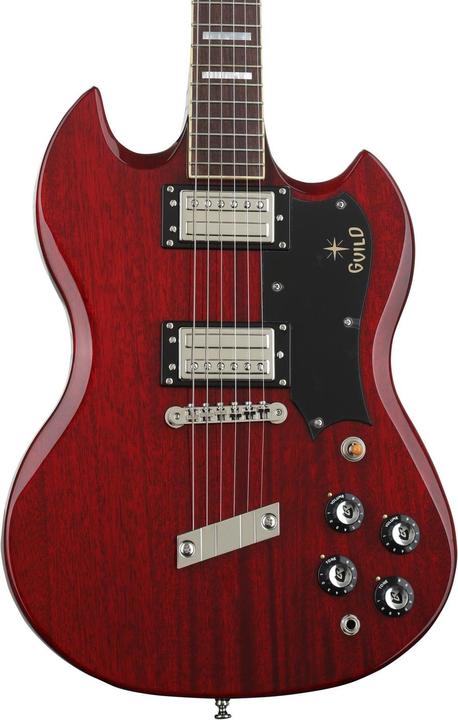 Image du produit Guild S-100 Polara CherryRed (Guitare électrique, Acajou)