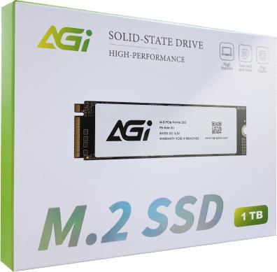Actual product image AGI 1 TB SSD AI198 M.2 NVMe Gen3 x4 (AGI1T0G16AI198) TLC (1000 GB, M.2 2280)