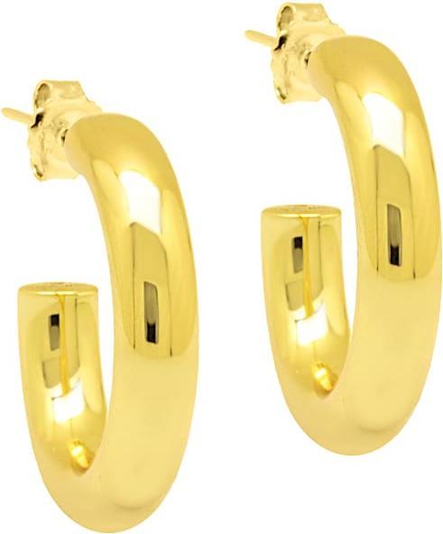 Actual product image Candy Creoles Ellen, 925 Sterling Silver, gold-plated (18k gold-plated, 925 sterling silver)