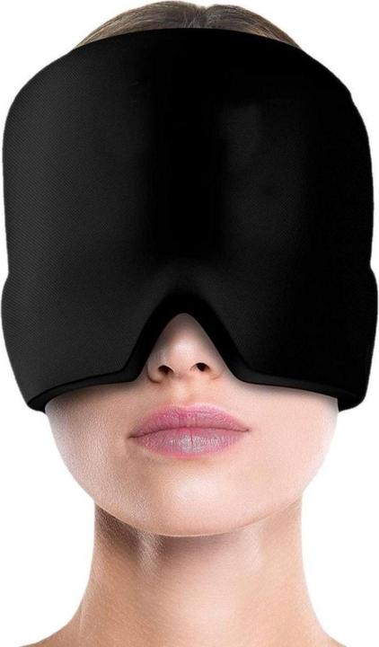 Hermex Migräne-Gesichtsmaske Kühlhaube Kaltkompresse (1 x, 805 ml, 330 g)