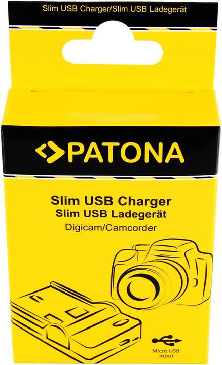Immagine prodotto Patona Caricabatterie micro USB (Caricabatterie per fotocamere)