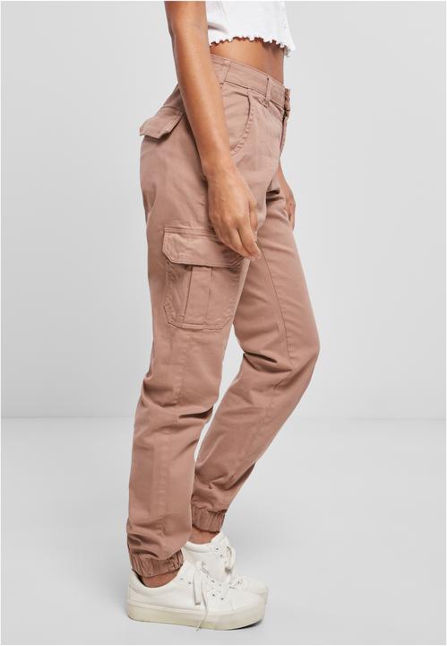 Actual product image Urban Classics Ladies High Waist Cargo Pants (32)