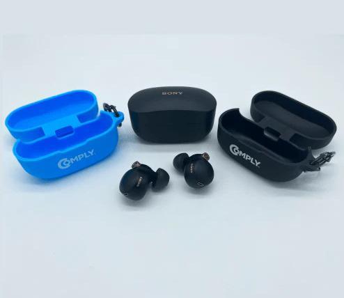 Produktbild Comply Sony WF-1000XM4 Silicon Case black (Kopfhörer Tasche)