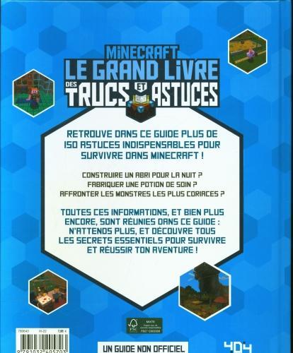 Produktbild Les Livres du Dragon d'Or Minecraft : le grand livre des trucs et astuces : spécial survie (Französisch, Pilet Stéphane, 2022)