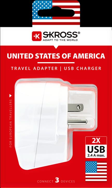Immagine prodotto Skross Adattatore da viaggio UE - USA