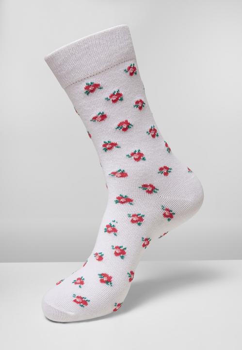 Produktbild Urban Classics Recycled Yarn Flower Socks 3-Pack (3er Pack, 35 - 38)