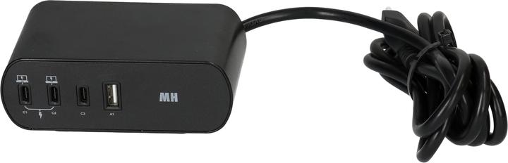 Produktbild Max Hauri Desktop Charger PD65W (6 x, USB-A, USB-C, Typ 13, 2 m)