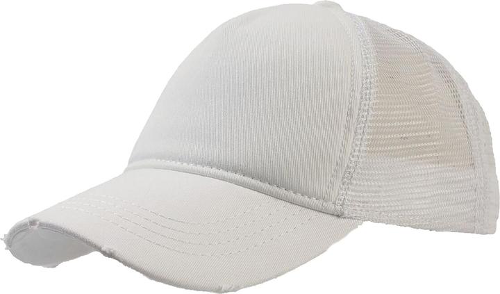 Immagine prodotto Atlantis Cappello Rapper Trucker con 5 pannelli Usedlook (Taglia unica)