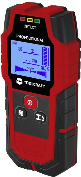 Produktbild Toolcraft Ortungsgerät TO-9627699 Ortungstiefe (max.) 120 mm Geeignet für Hol