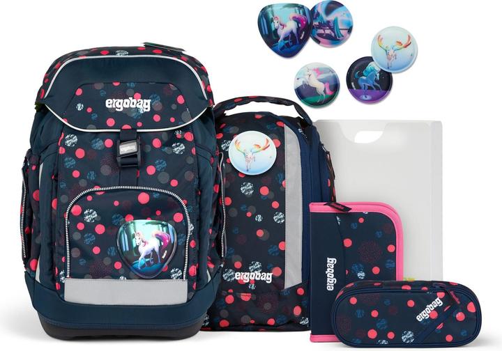 Ergobag maxi 6-tlg. PhantBärsiewelt Glow (24 l)
