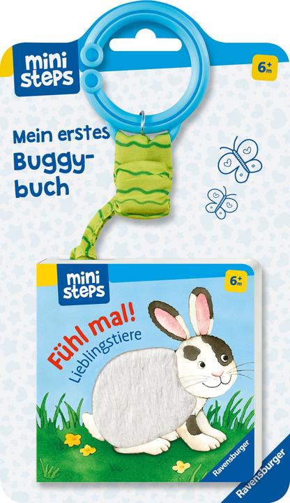 Produktbild Ravensburger Mein erstes Buggybuch: Fühl mal! Lieblingstiere (Deutsch)