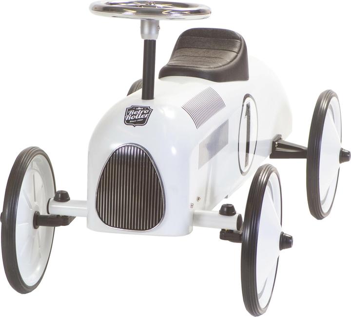 Immagine prodotto Retro Roller Lewis in corsa con l'auto