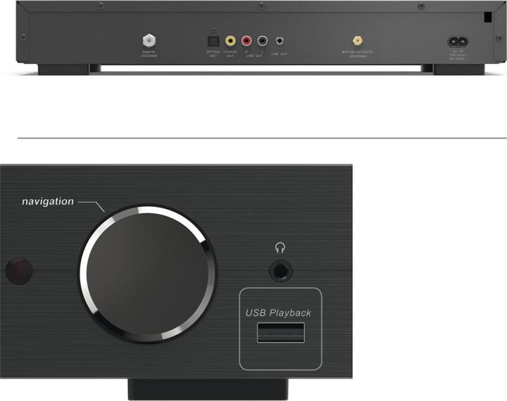 Produktbild Hama Digitalradio DIT2006BT Hi-Fi Tuner, DAB+/Internet Radio/Bluetoo (Internetradio, DAB+, Bluetooth)