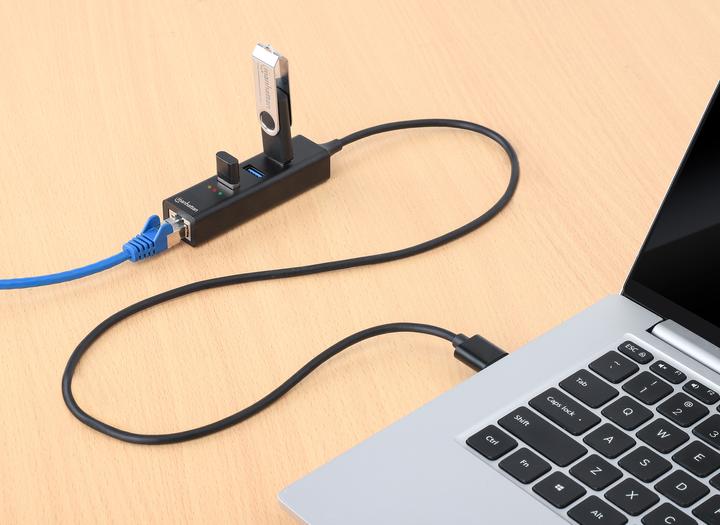 Produktbild Manhattan Kombo (USB-C, 4 Ports)