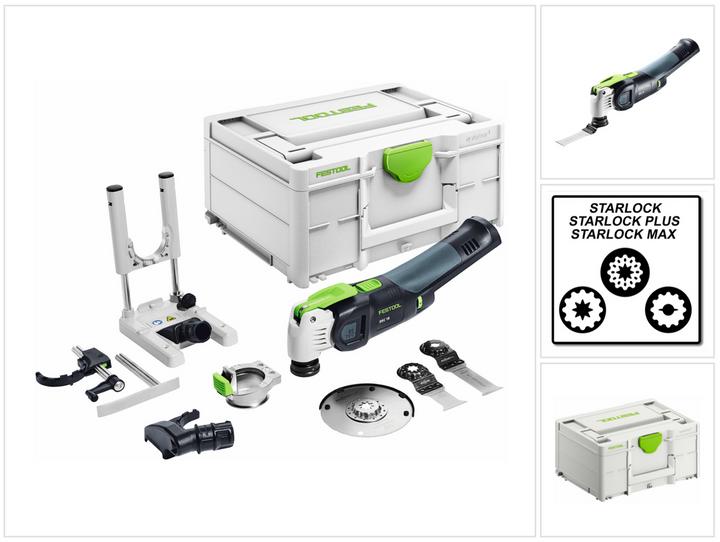 Actual product image Festool Battery oscillator OSC 18 E-Basic Set