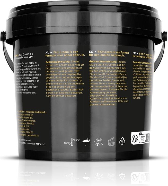 Produktbild Buttr Fisting Creme Eimer XXL (1000 ml)