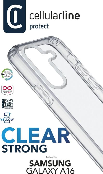 Productafbeelding Cellularline Duidelijke en sterke zaak (Samsung Galaxy A16)