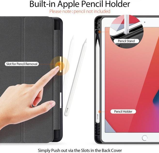 Actual product image Dux Ducis Domo Tri-fold Smart Case (iPad 10.2 (2020), IPad 10.2 (2021), iPad 10.2 2019)