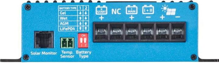Immagine prodotto Ective Regolatore di carica solare MPPT DSC35 Regolatore solare 500Wp 35A per 2 batterie da 12V FV