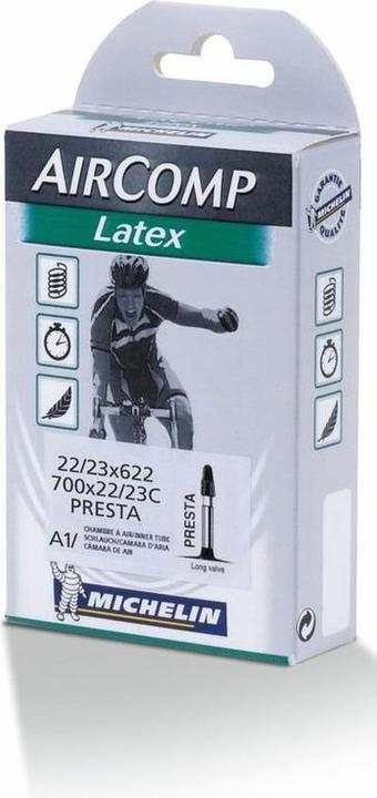 Michelin AIRCOMP LATEX 700x22/23c Presta 42mm (Presta (SV), 28", 40 mm)