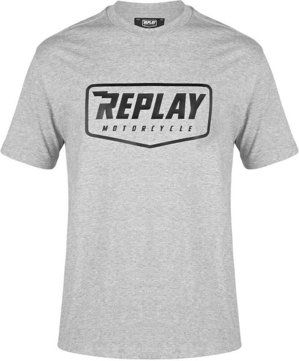 Produktbild Replay LOGO T-Shirt grau XXL (XXL)