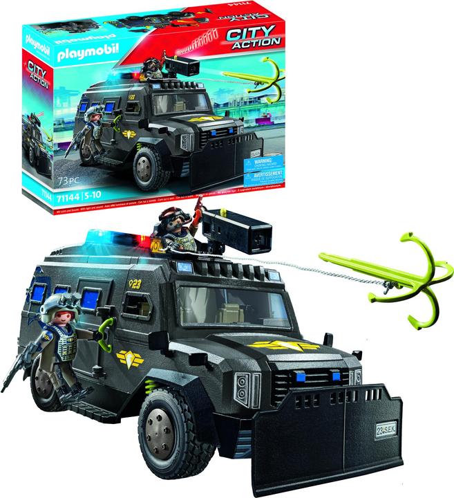 Produktbild Playmobil SWAT-Geländefahrzeug (71144, Playmobil City Action)