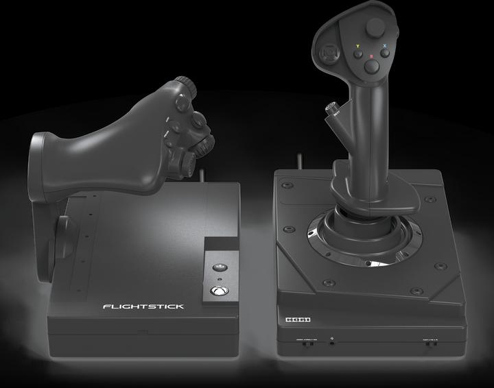 Actual product image HORI HOTAS Flight Stick (PC, Xbox Series X, Xbox Series S, Xbox One S)