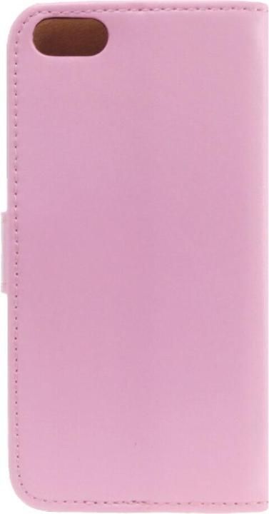 Productafbeelding NoName Slank lederen boekhoesje voor iPhone 5c - roze (Apple iPhone 5c)