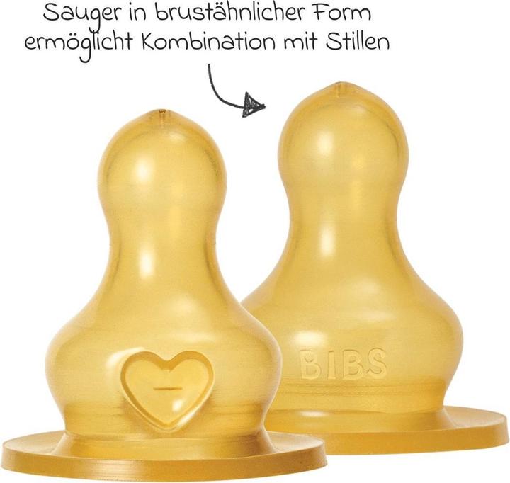 Immagine prodotto Bibs Flaschensauger Latex Slow Flow 2 Stück