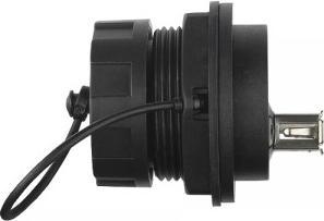 Immagine prodotto Good Connections Alcasa IC04-U206. Spina: USB A, Colore del prodotto: Nero, Genere del connettore: Femmina (USB-A, USB-A)