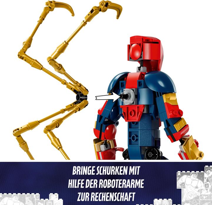 Immagine prodotto LEGO Figura di costruzione di Iron Spider-Man (76298, LEGO Marvel)