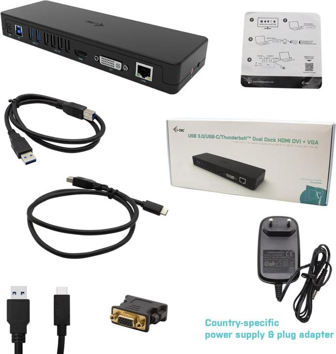 Immagine prodotto i-tec USB-C Hub (USB-B, 10 Porti)