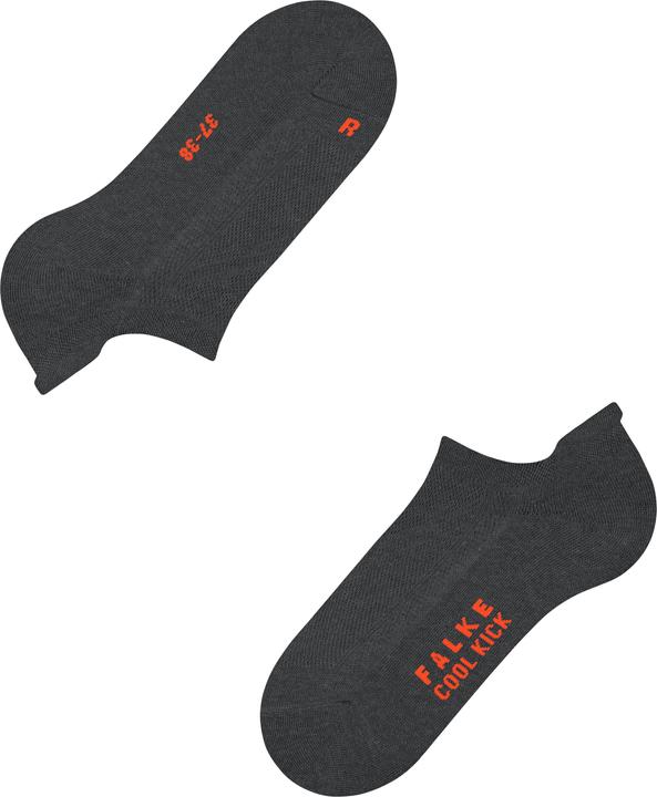 Actual product image Falke Cool Kick (3-pack) sneaker socks, colour 3970 dark grey mel., size 35-36 (Single pack, 35 - 36)