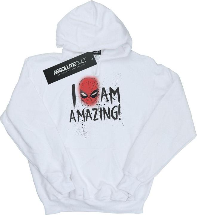 Immagine prodotto Spider-Man I Am Amazing Felpa con Cappuccio Uomo (XL)
