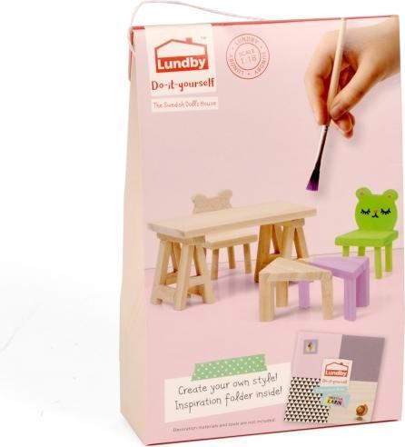 Produktbild Micki Lundby Bastelset Tisch+Stühle