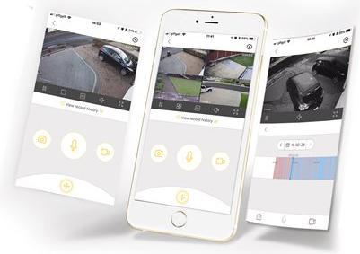 Actual product image Yale Smart Home CCTV WiFi Kit. (1920 x 1080 Pixels)
