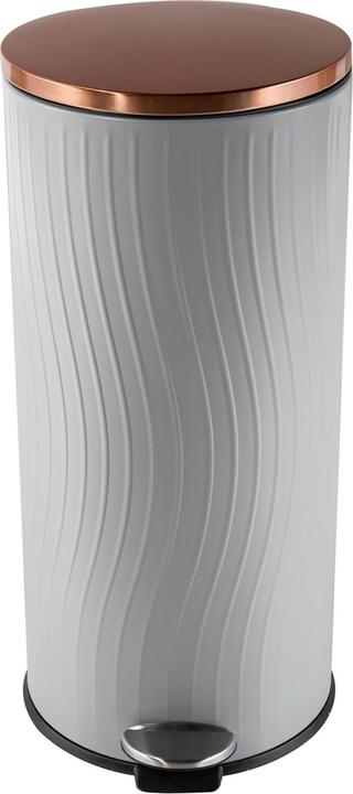 Produktbild HTI-Living Mülleimer 30 Liter Grau/Kupfer Jannik (30 l)