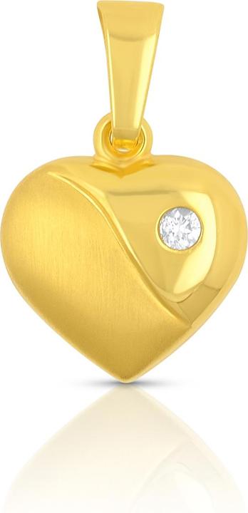 Muau Herz (750/18K Gelbgold)