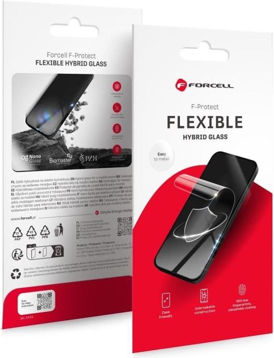 Productafbeelding Forcell Protective film Flexible Nano Glass for Iphone Xr/11 (1 Stuk, Apple iPhone XR, LG K11)