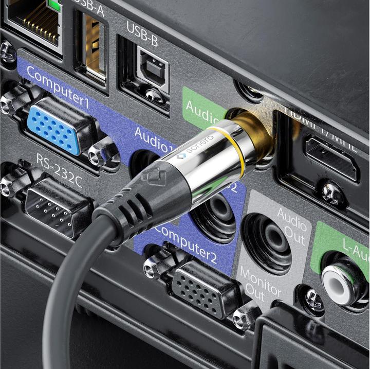 Produktbild Sonero Audio-Kabel Cinch - Cinch 5 m (5 m, Koaxial)