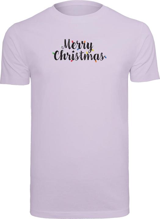 Actual product image Merchcode Merry Christmas Lights T-Shirt Round Neck - 111717 (L)