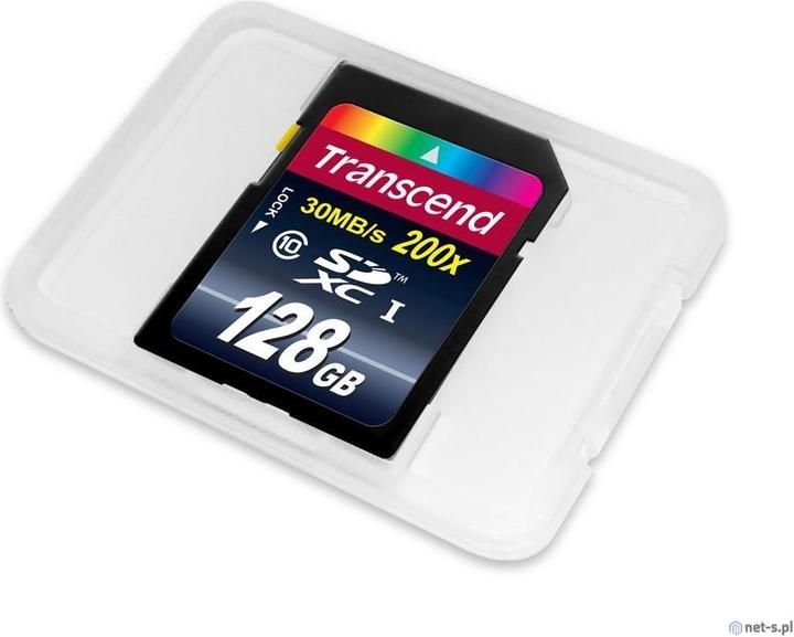 Produktbild Transcend SDXC Ultimate 200x (128 GB, SDXC, U1, UHS-I)