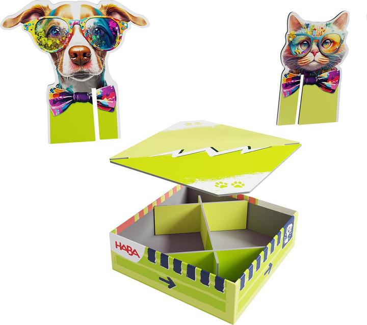 Immagine prodotto Haba Sfida a Quiz a squadre gatti contro cani (Tedesco)