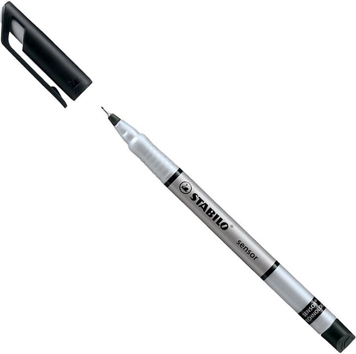 Actual product image STABILO Ink fine pen sensor (Black, 1 x)