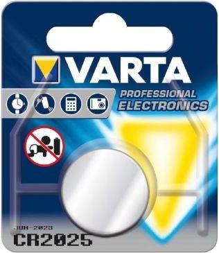 Actual product image Varta Electronics CR2025 (2 pcs., CR2025, 165 mAh)